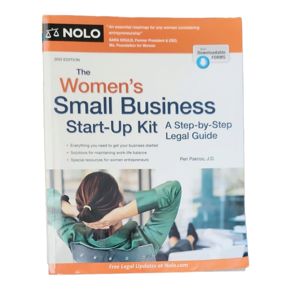 The Women's Small Business Start Up Kit - A Step By Step Legal Guide - Book
